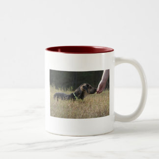 Imbisszeit Zweifarbige Tasse