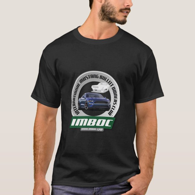 IMBOC '19 Kona Blue (Männer) - Schwarzer T - Shirt (Vorderseite)