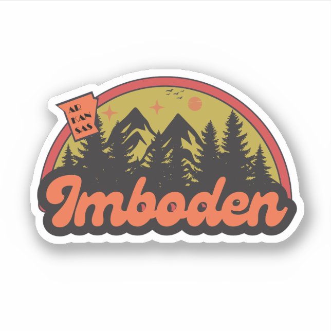 Imboden, Arkansas Sticker (Vorderseite)