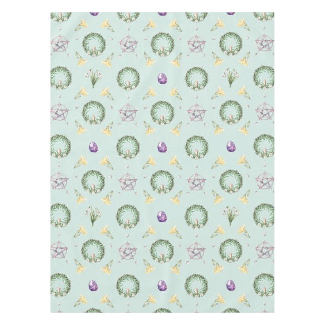 Imbolc Brigid Candlemas Alter Tischdecke (Vorderseite)