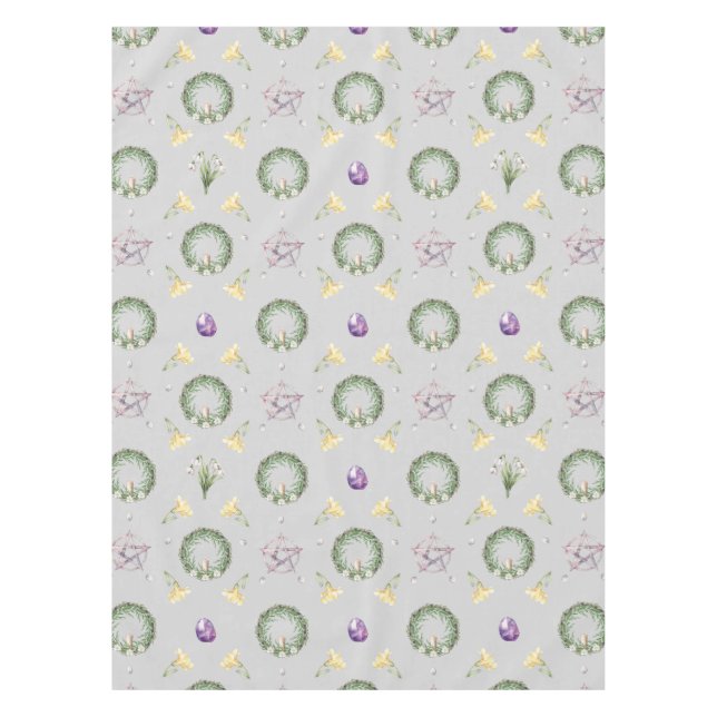 Imbolc Brigid Candlemas Alter Tischdecke (Vorderseite)