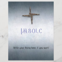 Imbolc Buch der Schatten Seite mit Korrespondenzen