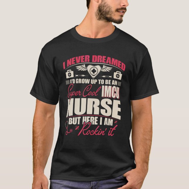 IMCU Intermediäre Betreuungseinheit Nursing IMCU N T-Shirt (Vorderseite)