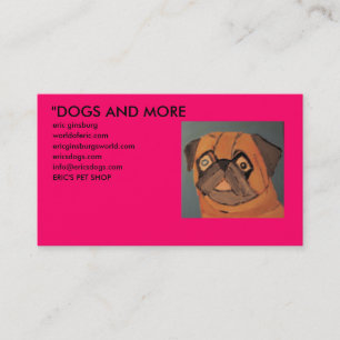 IMG_0135, "HUNDE UND MEHR, Eric ginsburg, worldo Visitenkarte