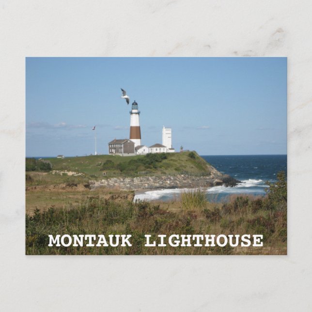 IMG_1012, MONTAUK LIGHTHOUSE POSTKARTE (Vorderseite)