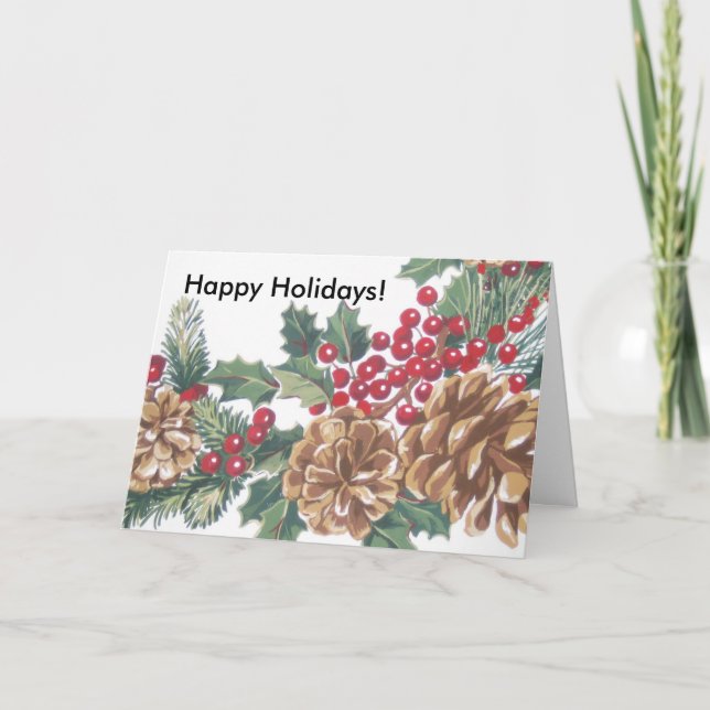 IMG_1094, Happy Holidays! Feiertagskarte (Vorderseite)