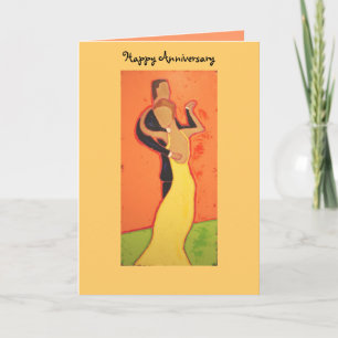 IMG_1155, Happy Anniversary Dance Card Karte