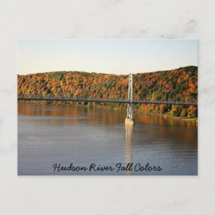 IMG_1493, Hudson River Herbstfarben Postkarte