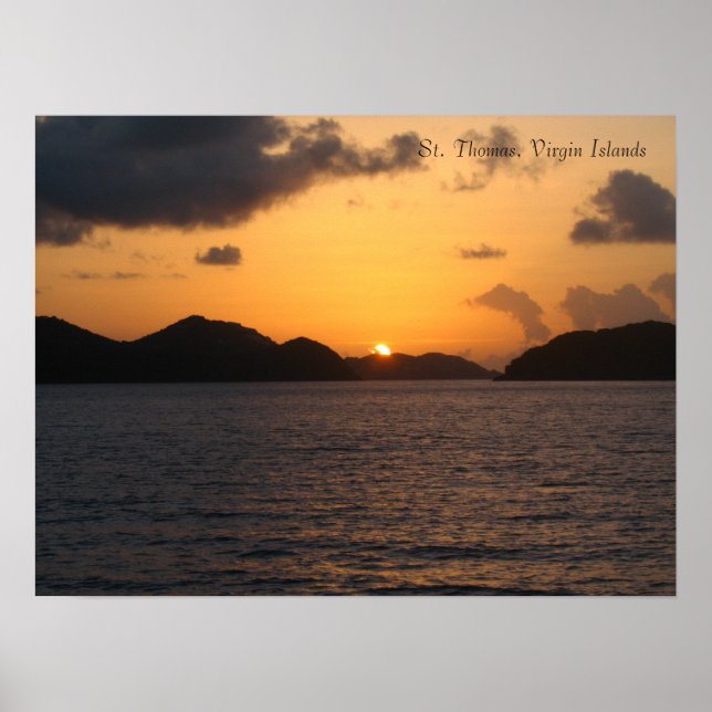IMG_1601, St. Thomas, Jungfrau Poster (Vorne)