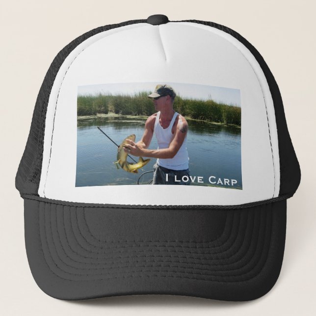 IMG_2702, i-Liebe Karpfen - CarpKillers Inc. Truckerkappe (Vorderseite)