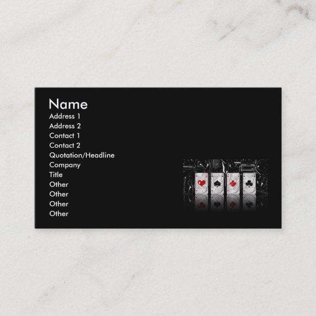 img 274_www.Garcya.us, Name, Adresse 1, Anschrift. Visitenkarte (Vorderseite)