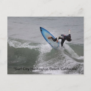 IMG_9765, "Surf City Huntington Beach California" Postkarte