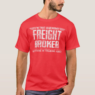 Imhat Legendärer Frachtmakler Retro T-Shirt