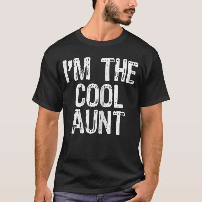 Imhe Cool Aunt Funny retro T-Shirt (Vorderseite)