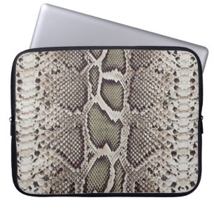 Imitat-Boa constrictor Snakeskin Laptopschutzhülle