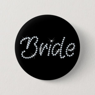 Imitat-diamante de imitación-Braut Button