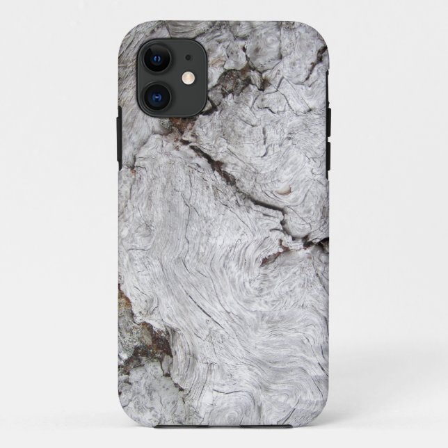 Imitat-gebrochenes Treibholz Case-Mate iPhone Hülle (Rückseite)