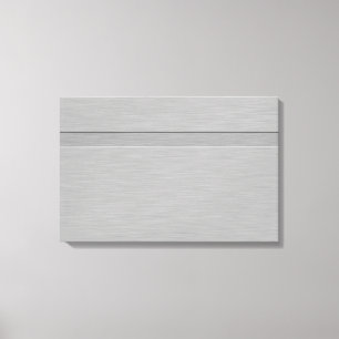 Imitat, gebürstetes Metall mit Groove Leinwanddruck