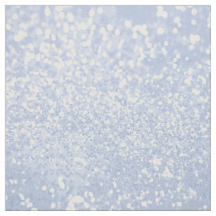Imitat-Glittermuster des Babyblaus weißes Stoff