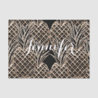Imitat-Goldblatt-Ananas-Collagen-Monogramm