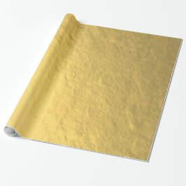 Imitat-Goldfolie gedruckt Geschenkpapier