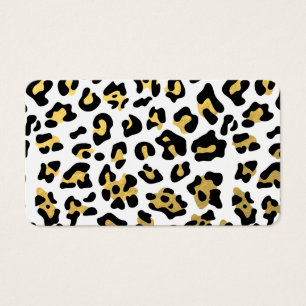 Imitat-Goldfolien-Schwarz-Leopard-Druck-Muster