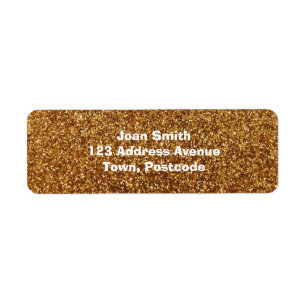 Imitat-GoldGlittergraphik