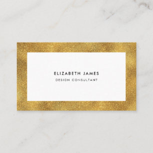 Imitat-Goldrahmen Visitenkarte