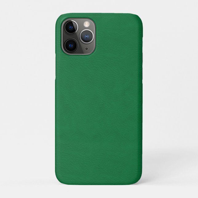 Imitat-grünes Leder Case-Mate iPhone Hülle (Rückseite)