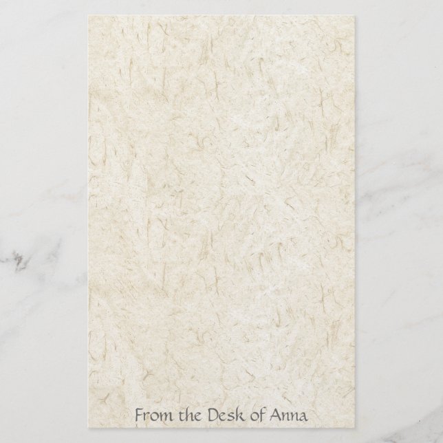 Imitat Handgefertigte Papierhandbücher Look Statio Briefpapier (Vorderseite)