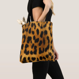 Imitat-Leopard-Haut ganz über Druck-Taschen-Tasche