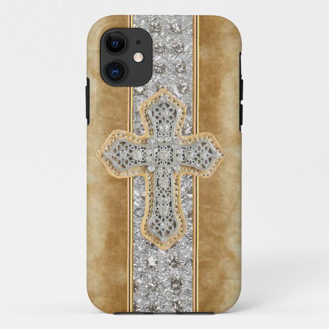 Imitat-Marmor u. diamante de imitación Quer-IPHONE Case-Mate iPhone Hülle (Rückseite)