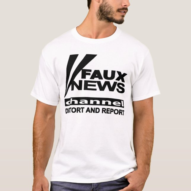 Imitat-Nachrichten T-Shirt (Vorderseite)