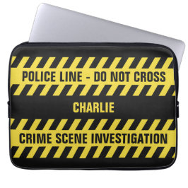 Imitat-Polizei-Linie kundenspezifische Laptopschutzhülle