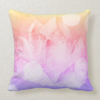 *~* Imitat-Rosen-Quarz-Kristall u. Lavendel Ombre