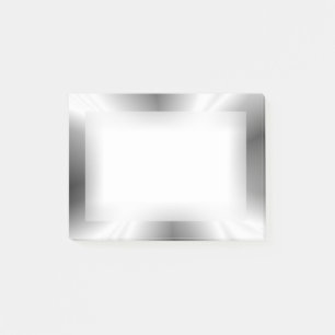 Imitat silberne metallische Posten-it® Anmerkunge Post-it Klebezettel