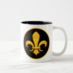 Imitat-SteingoldLilie Zweifarbige Tasse