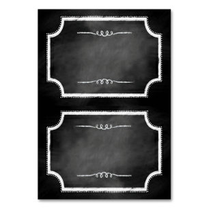 Imitat-Tafel-Tented NamensPlatzkarten Tischnummer