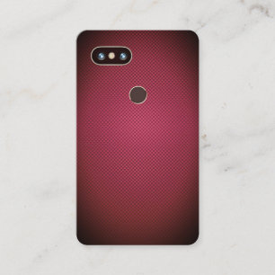 Imitat-Telefon-Abdeckung u. Instagram Art Visitenkarte