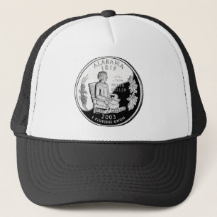 Imitate Alabama Staat Quarter Spirit of Courage Truckerkappe