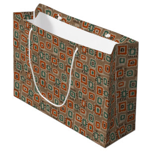 Imitate alte Tuchflecken Art Geschenktasche Große Geschenktüte