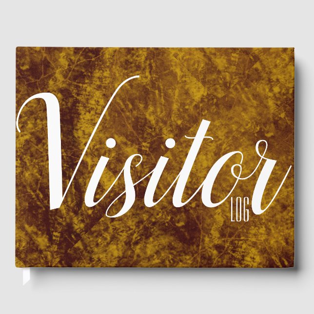 Imitate aus Ledermarmor | Benutzerhandbuch Gästebuch (Vorderseite)