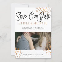 Imitate aus Schwarz-weißem FOTO Metal-Gold-Foil-Ty