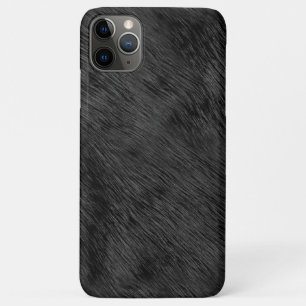 Imitate aus schwarzem Bär Fur Textur Case-Mate iPhone Hülle
