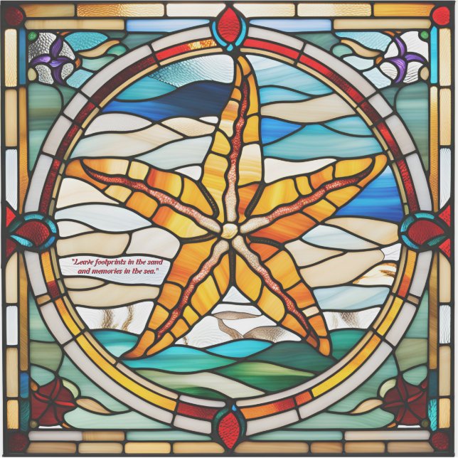 Imitate aus verkettetem Glass Aufkleber (Vorderseite)