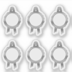 Imitate Award/Certificate Siegel Ribbons (Hollow/S Aufkleber