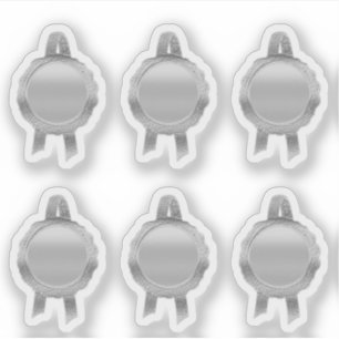 Imitate Award/Certificate Siegel Ribbons (Schlicht Aufkleber