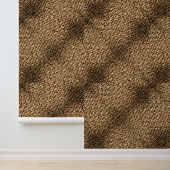 Imitate Beige Brown gegossen Tapete (Anwendung)