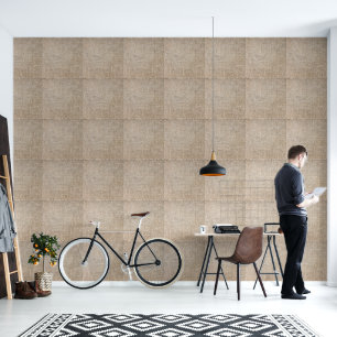Imitate Beige Weave Erscheinung Tapete