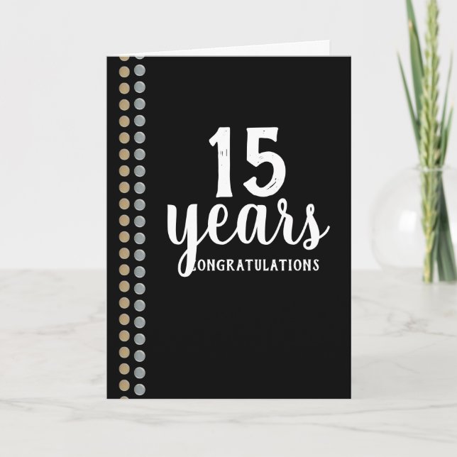 Imitate betäubt universelle Jubiläumskarte Karte (Vorderseite)